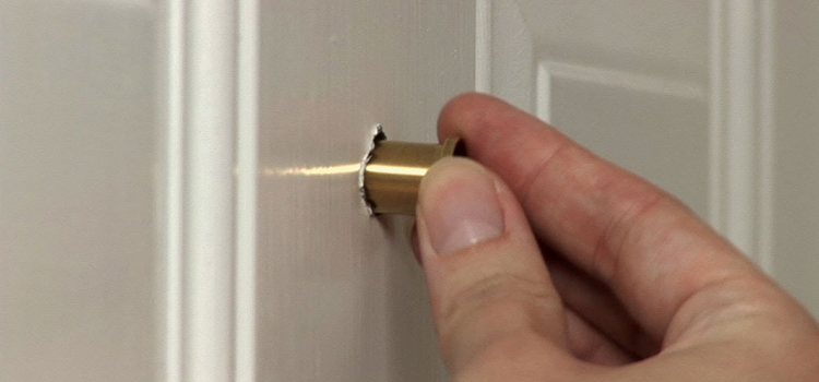 peephole door repair in Southchase